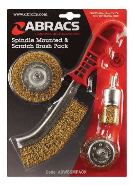 ABRACS Spindle Mounted & Scratch Brush Pack