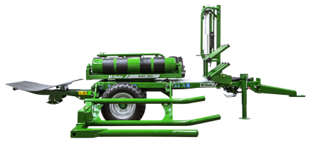 991 BC Cable Controlled Trailed Round Bale Wrapper