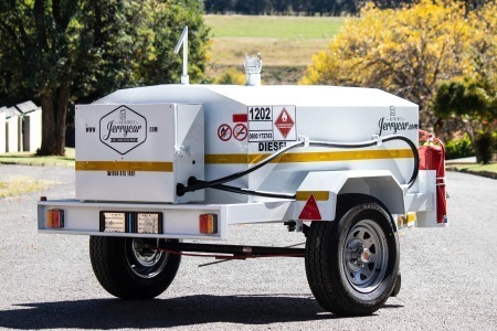 Jerrycar Fuel Trailer 1100L Avgas
