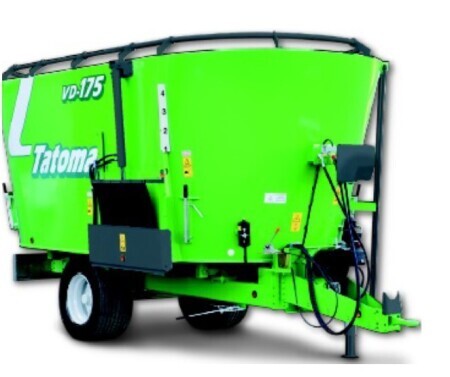 14 Cubic Twin Auger Mixer