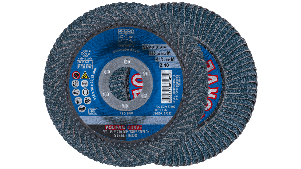 PFERD Cutting, Grinding and POLIFAN Flap Discs
