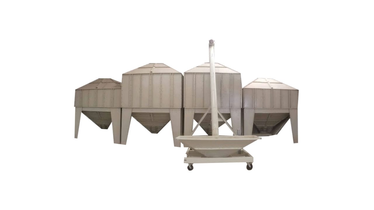 Pelleting Storage Bins 2