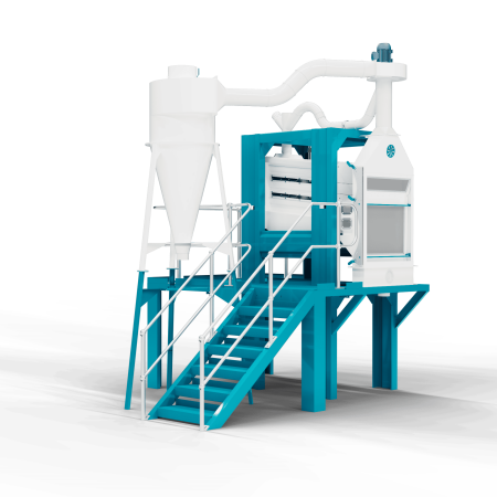 CLR 107M Grain Cleaner System - 18 ton per hour 2