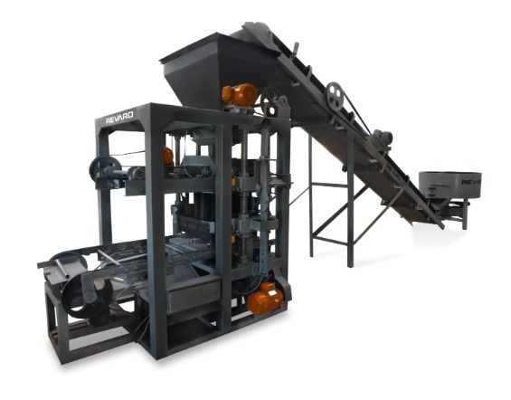 RS5-2.5 Semi-automatic Static Brick, Block and Paver Machine