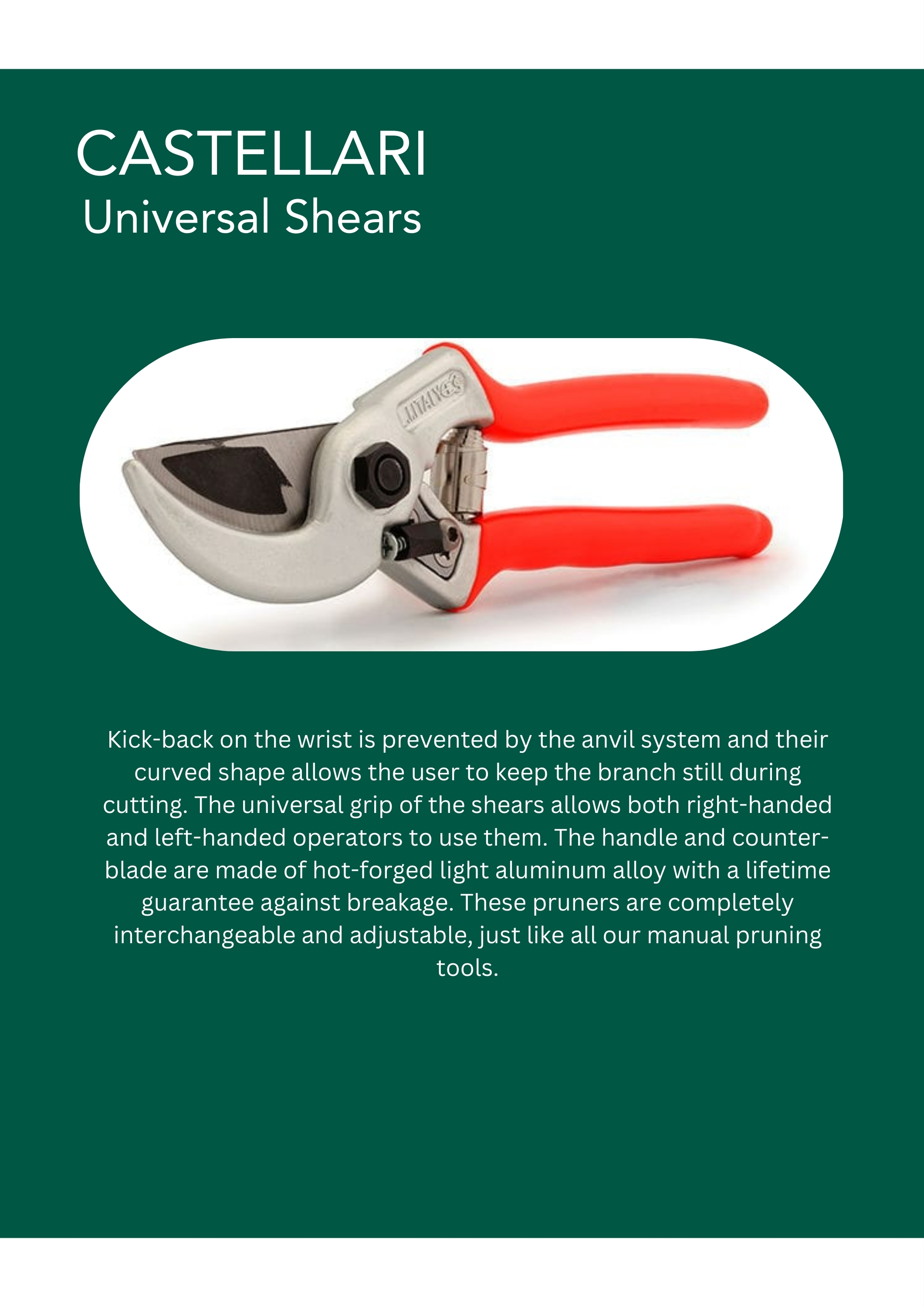 Ergonomic Pruning Shears 3