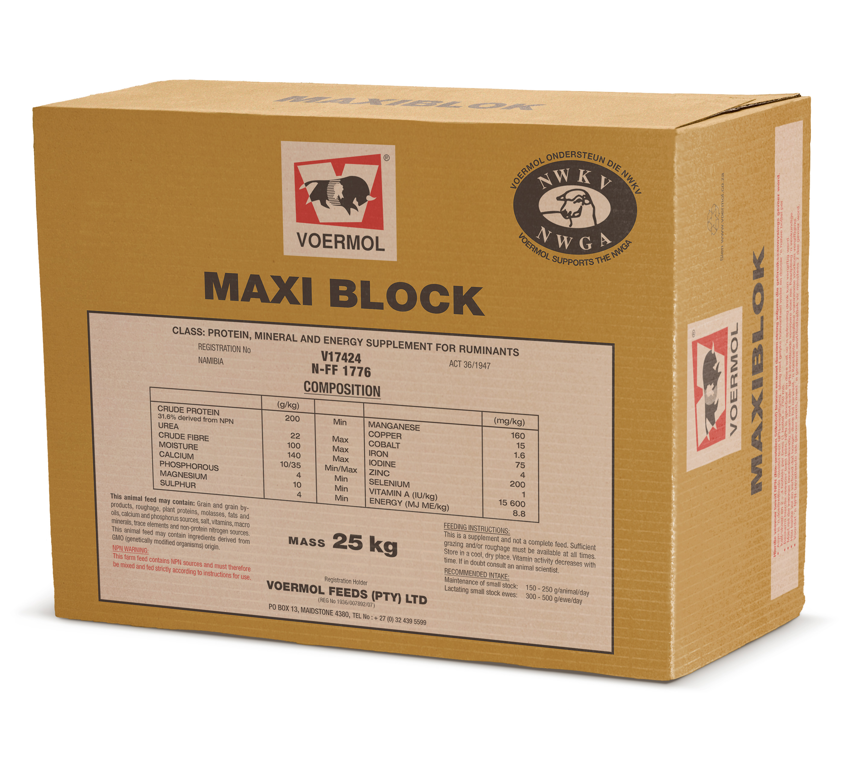Voermol Maxiblok / Maxi Block
